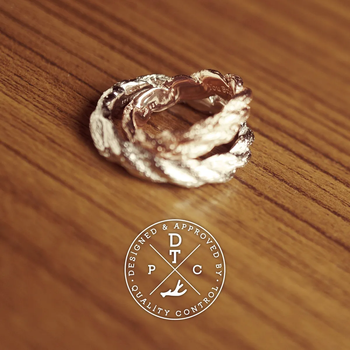 925 Silver & Rose Gold Bind Rings — 4