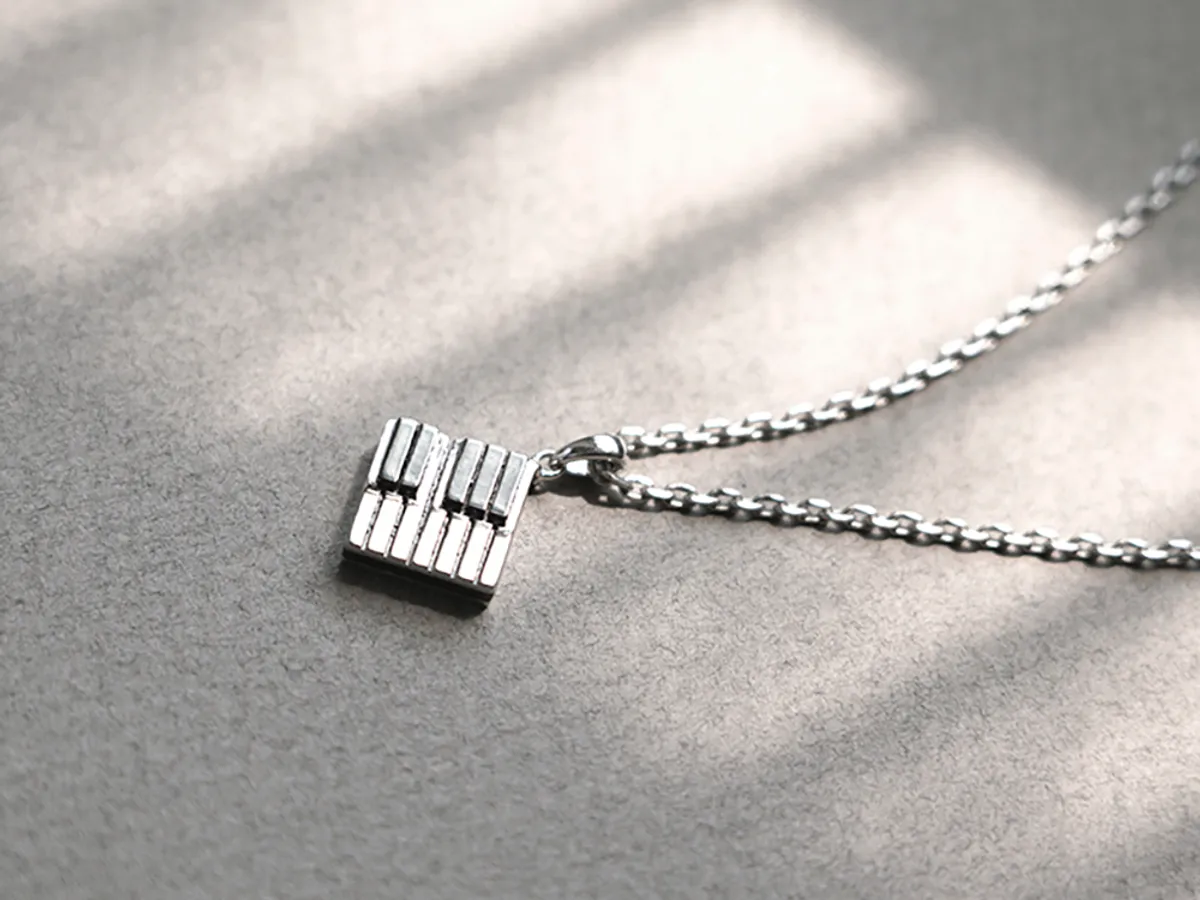 925 Silver Pendant & Necklace (Paino) — 8