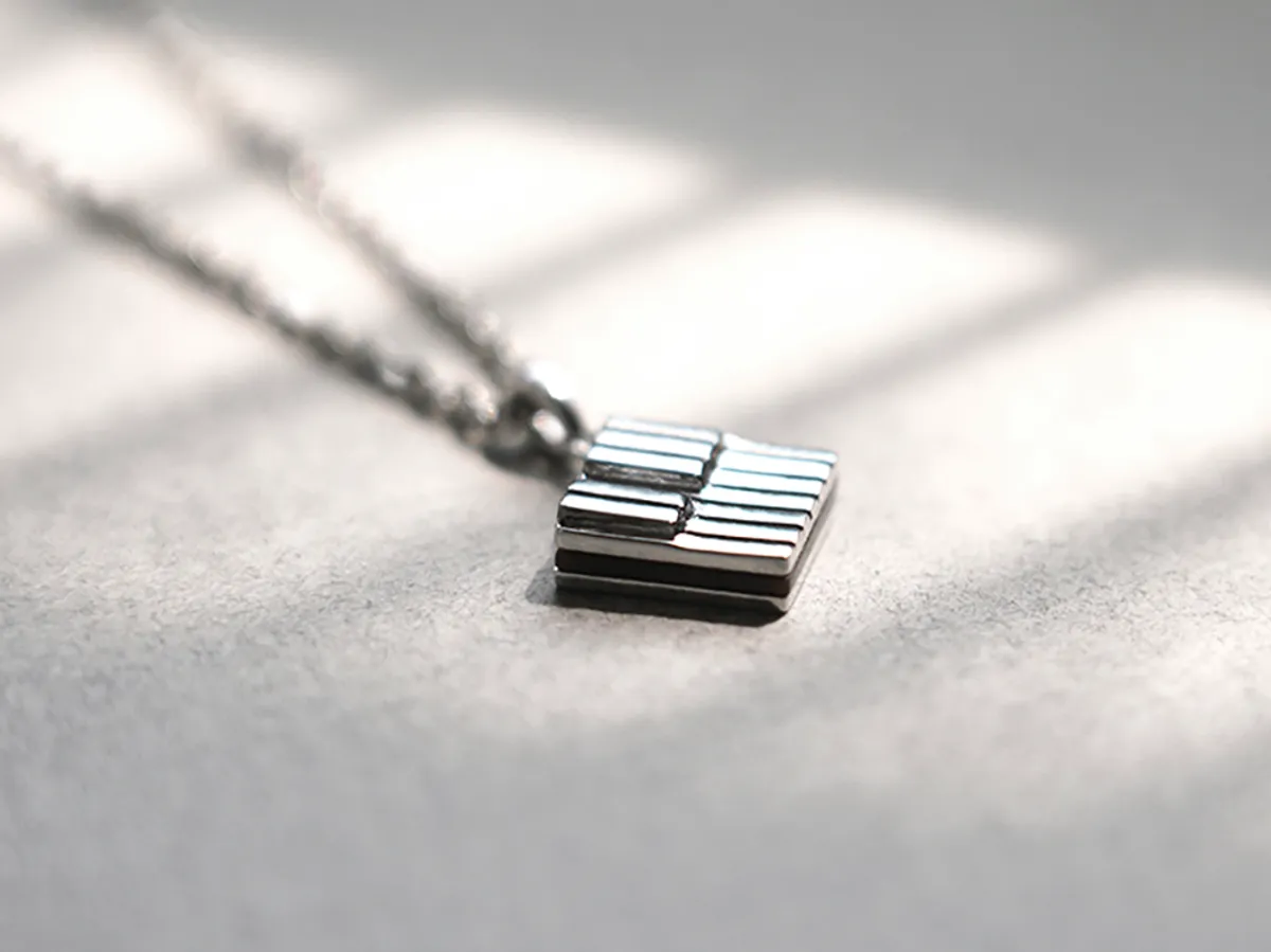 925 Silver Pendant & Necklace (Paino) — 6