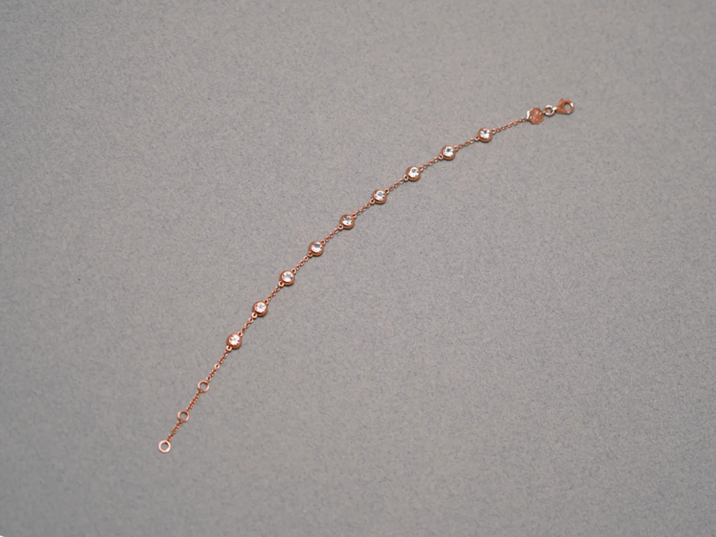 18k Rose Gold Bracelet (Morganite) — view 2