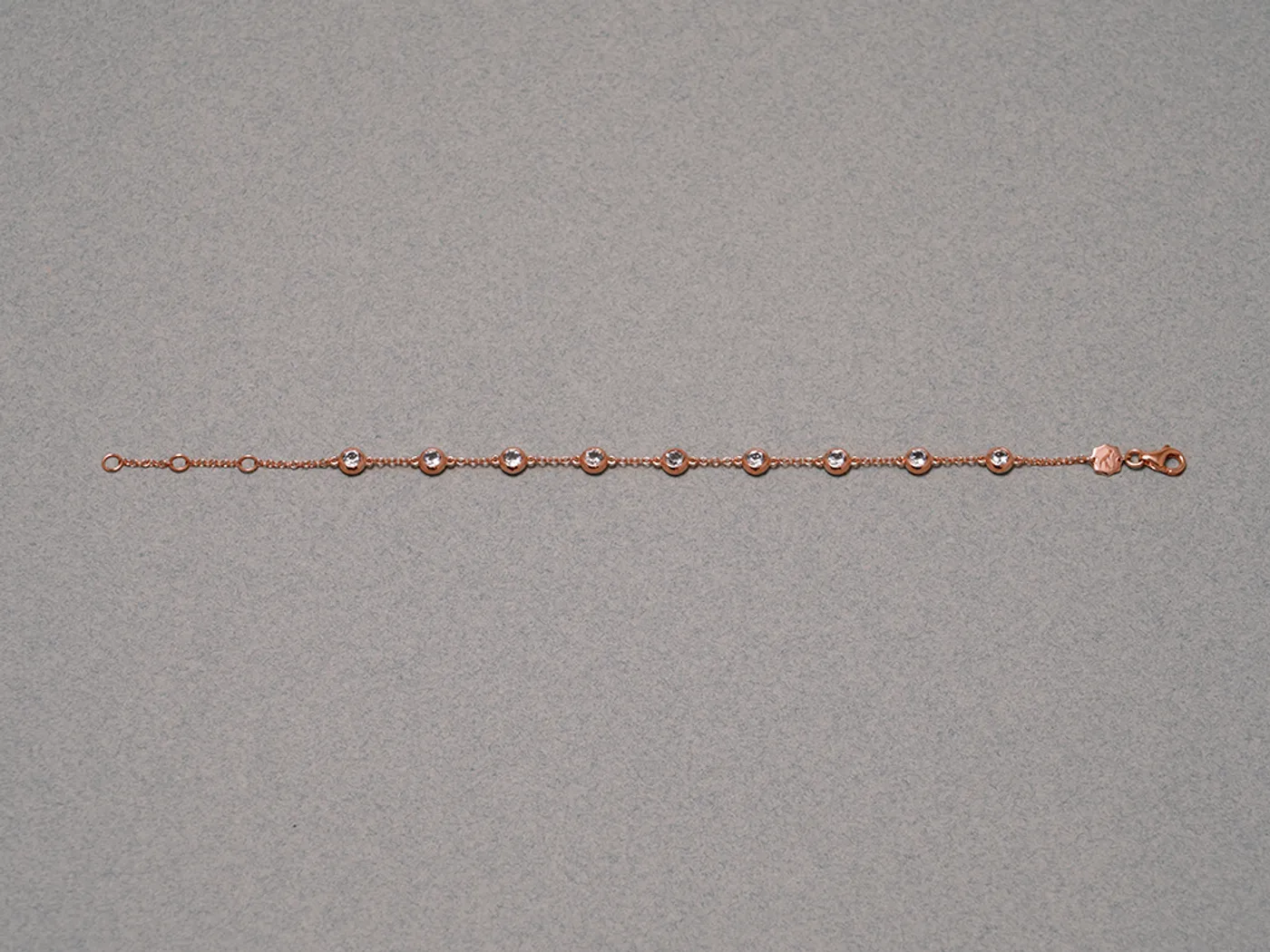 18k Rose Gold Bracelet (Morganite) — view 1