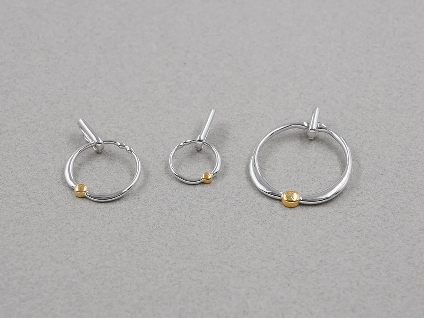 18k White & Yellow Gold Pendant and Necklace Set — view 6