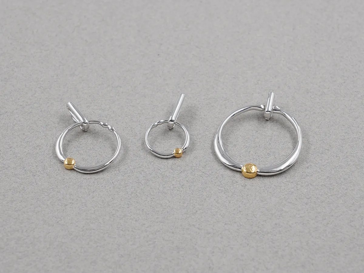 18k White & Yellow Gold Pendant and Necklace Set — 6