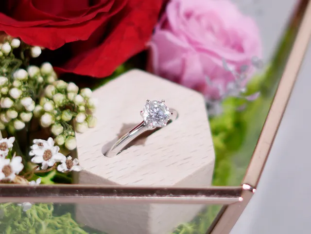 PT Diamond Ring with GIA