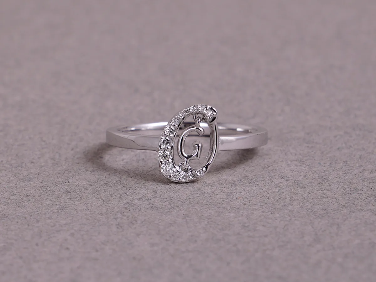 18k White Gold Ring (CG) — 3