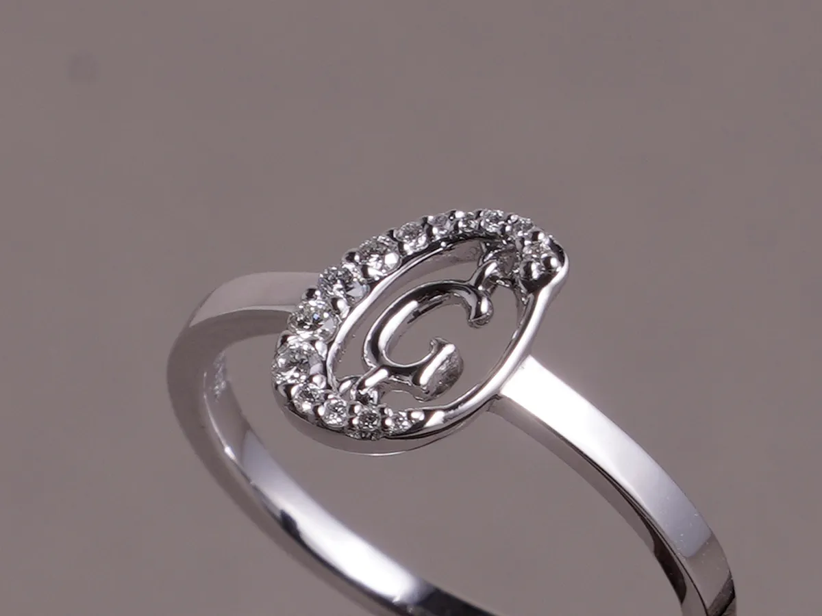 18k White Gold Ring (CG) — 2