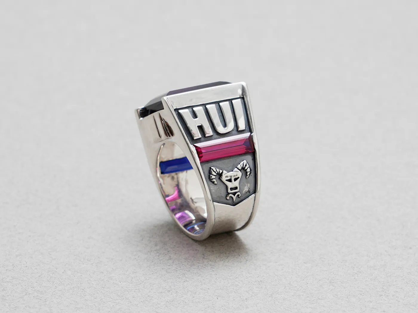 925 Silver Ring with Gems — view 5