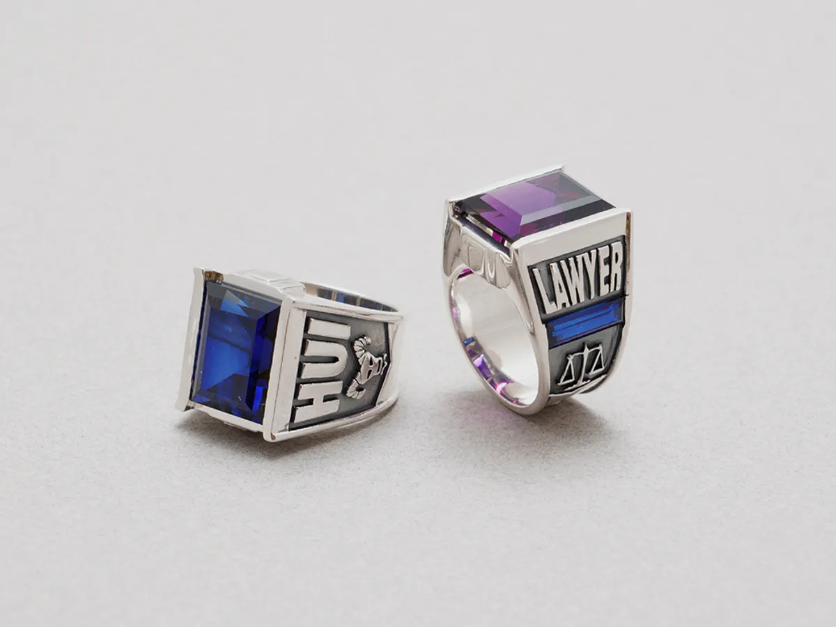 925 Silver Ring with Gems — 3
