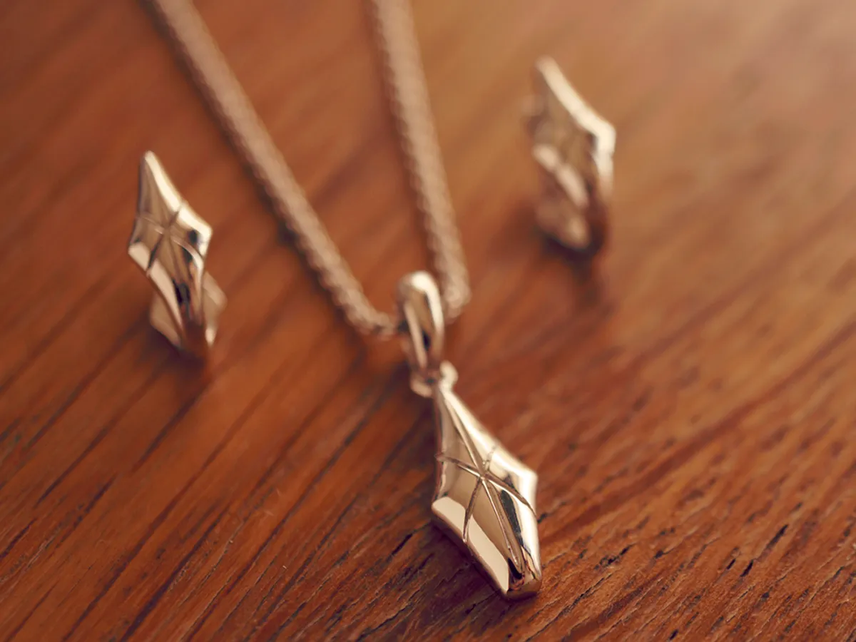 Guardian Star Set (925 Silver Earrings & Pendant with Necklace Set) — 6