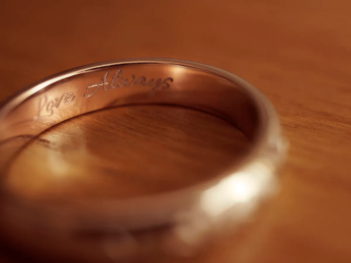 Sector Totem Wedding Band (Ring Set) — 11