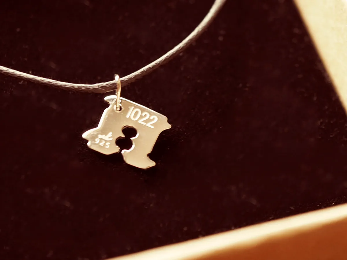 925 Silver Mini Expiry Date Pendant — 4