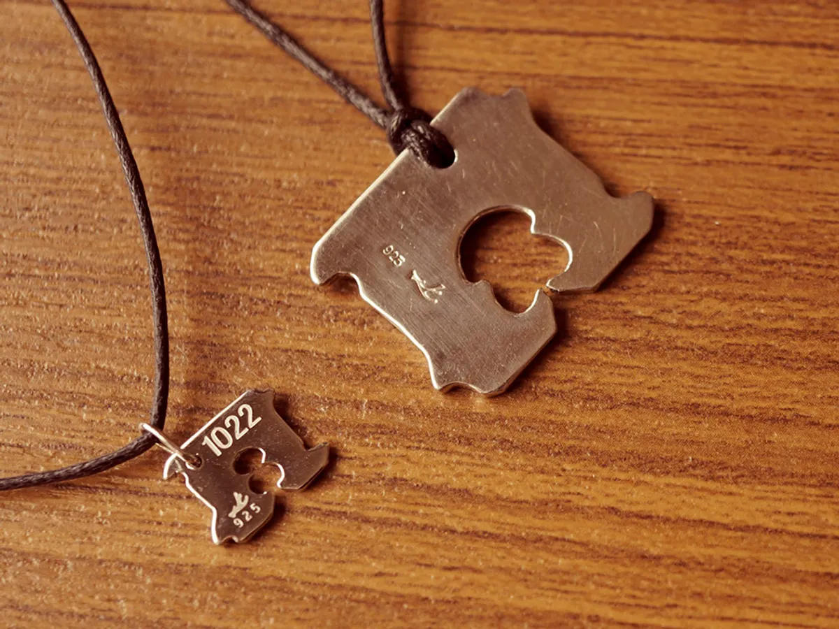 925 Silver Mini Expiry Date Pendant — 1