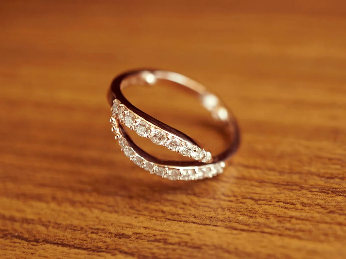 18k Rose Gold Ring — 5