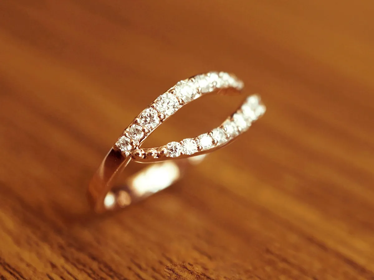 18k Rose Gold Ring — 4