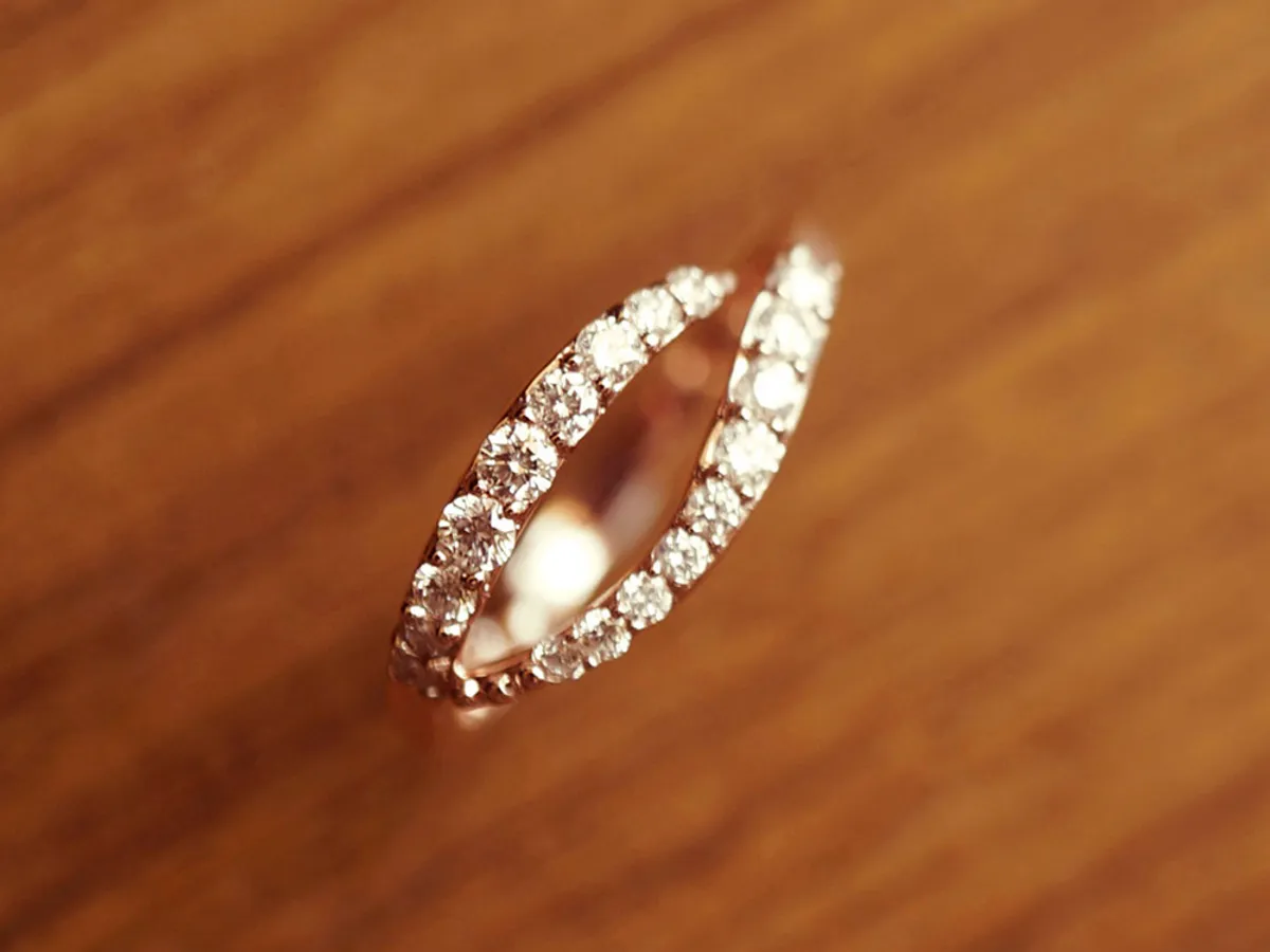 18k Rose Gold Ring — 2