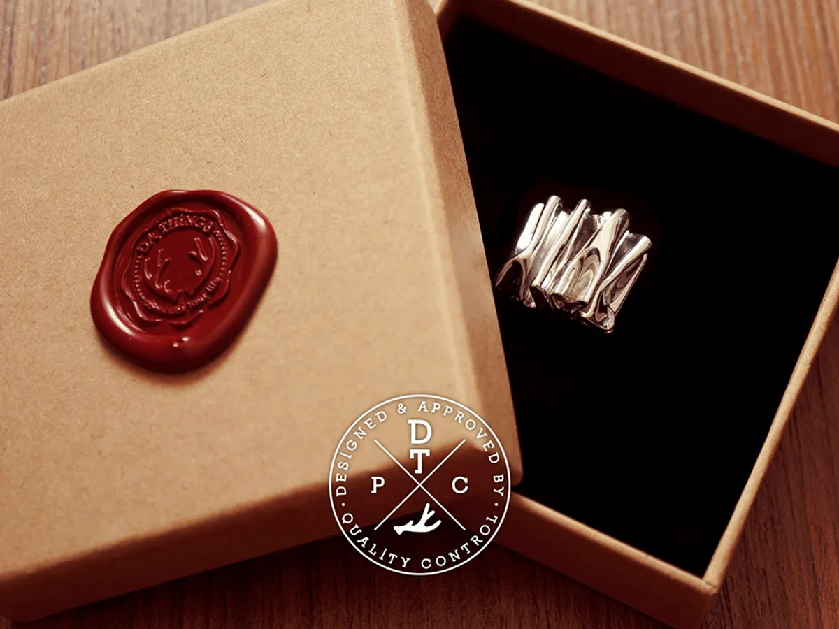 925 Silver RIng (Da Crease Ring) — 5
