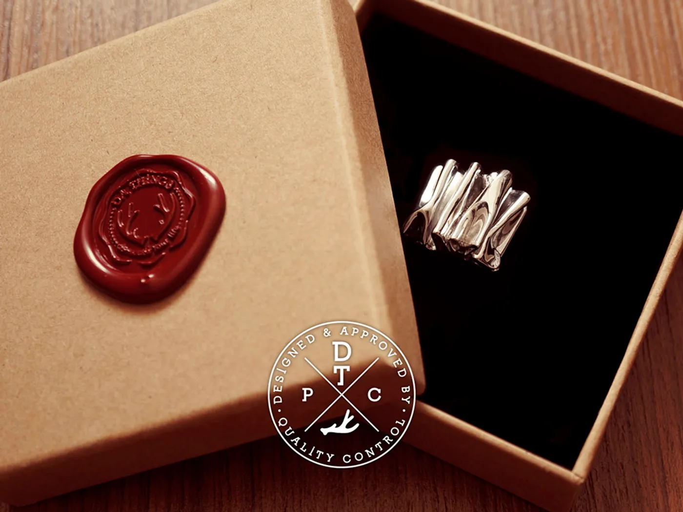 925 Silver RIng (Da Crease Ring) — view 5