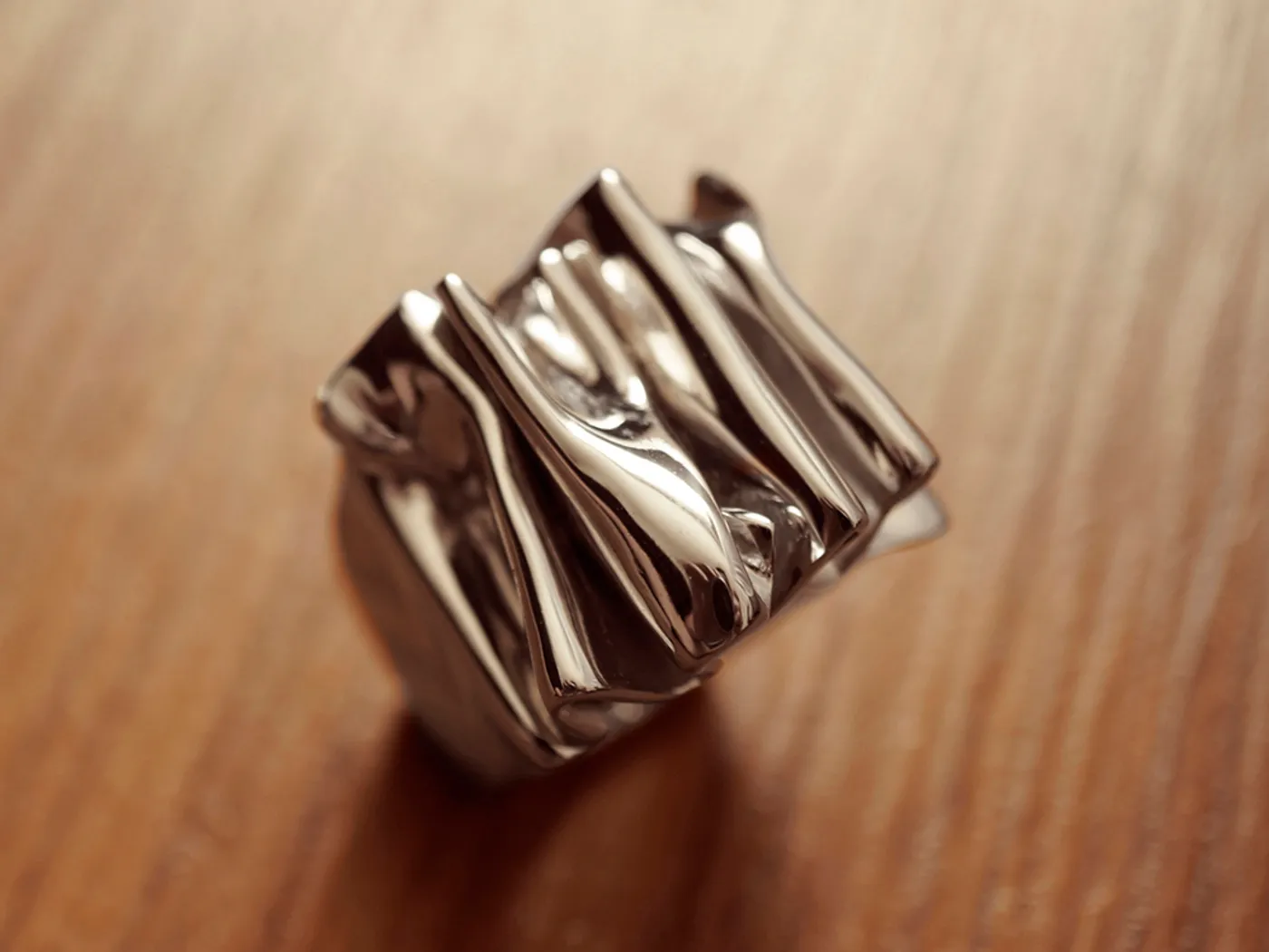 925 Silver RIng (Da Crease Ring) — view 4