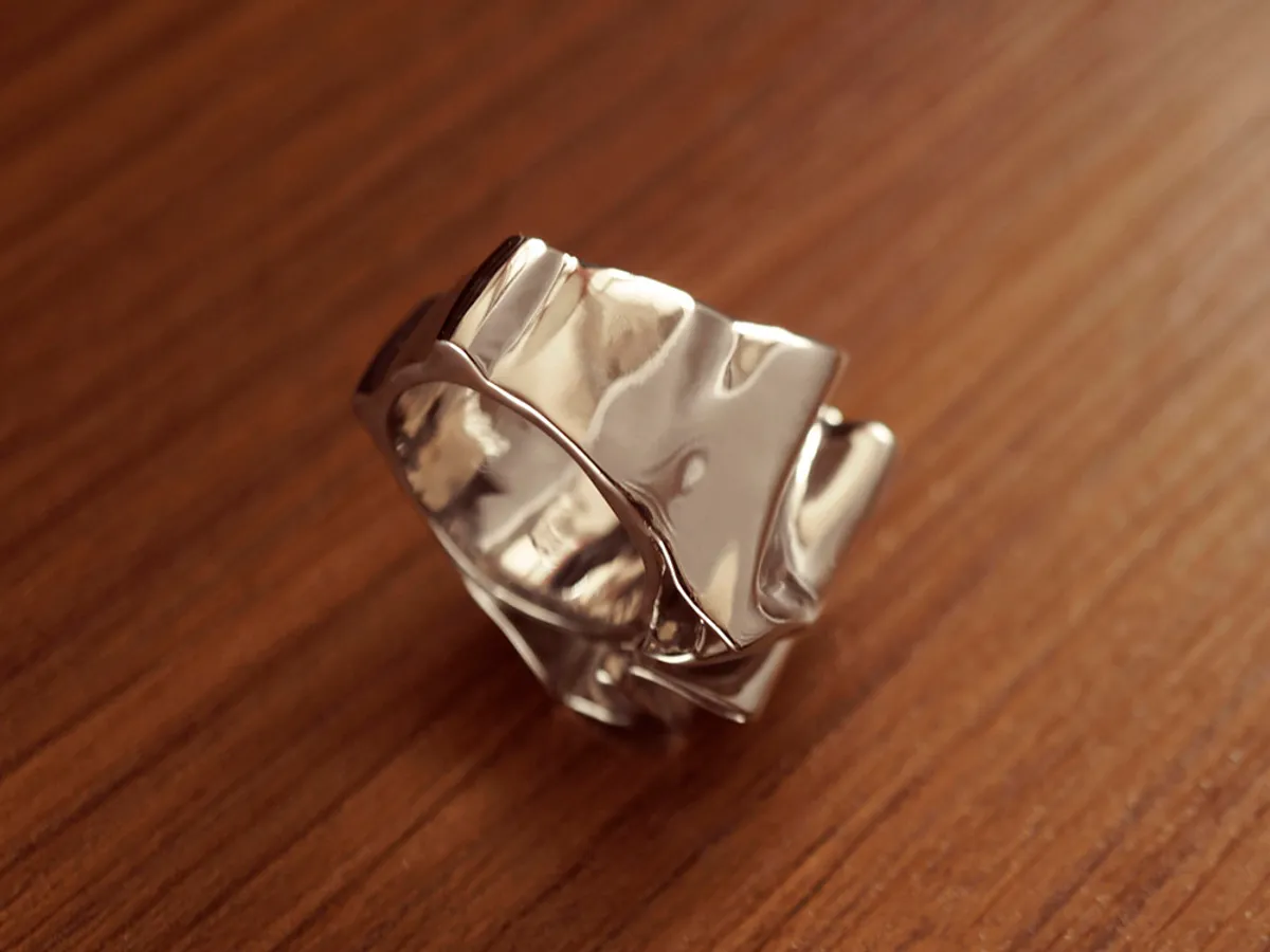 925 Silver RIng (Da Crease Ring) — 2