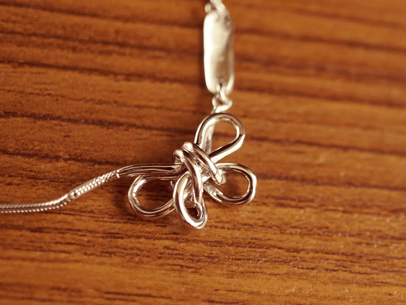 925 Silver Butterfly Bracelet — view 3