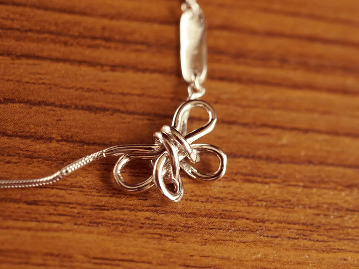 925 Silver Butterfly Bracelet — 3