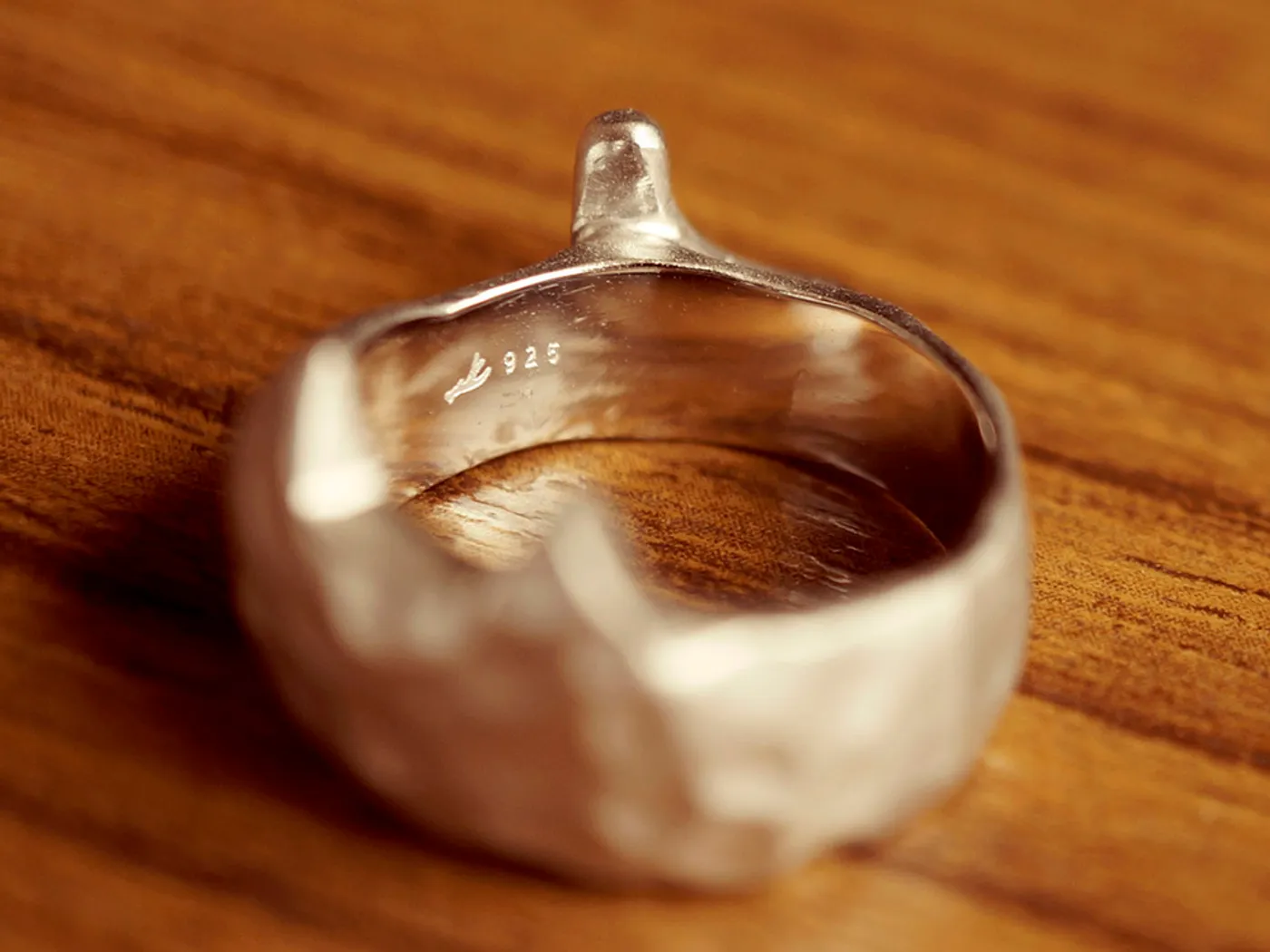 925 Silver Cat Ring — view 3