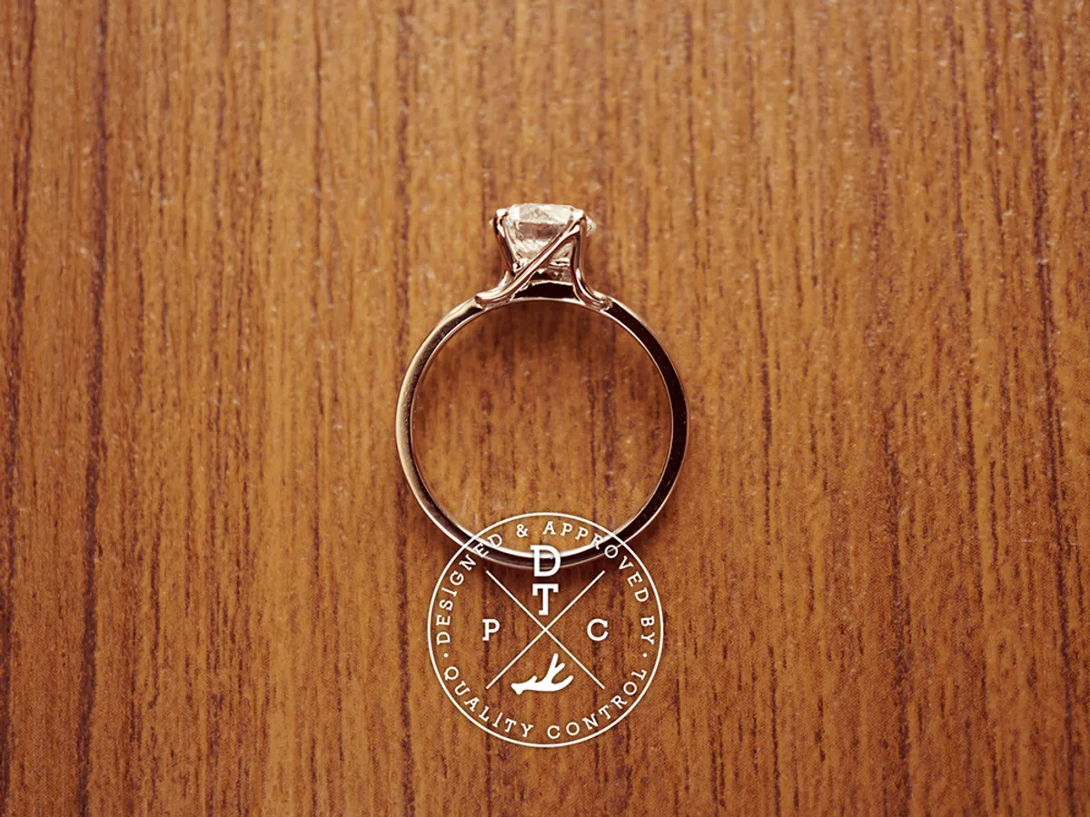 18k White Gold Diamond Ring (A) — 5
