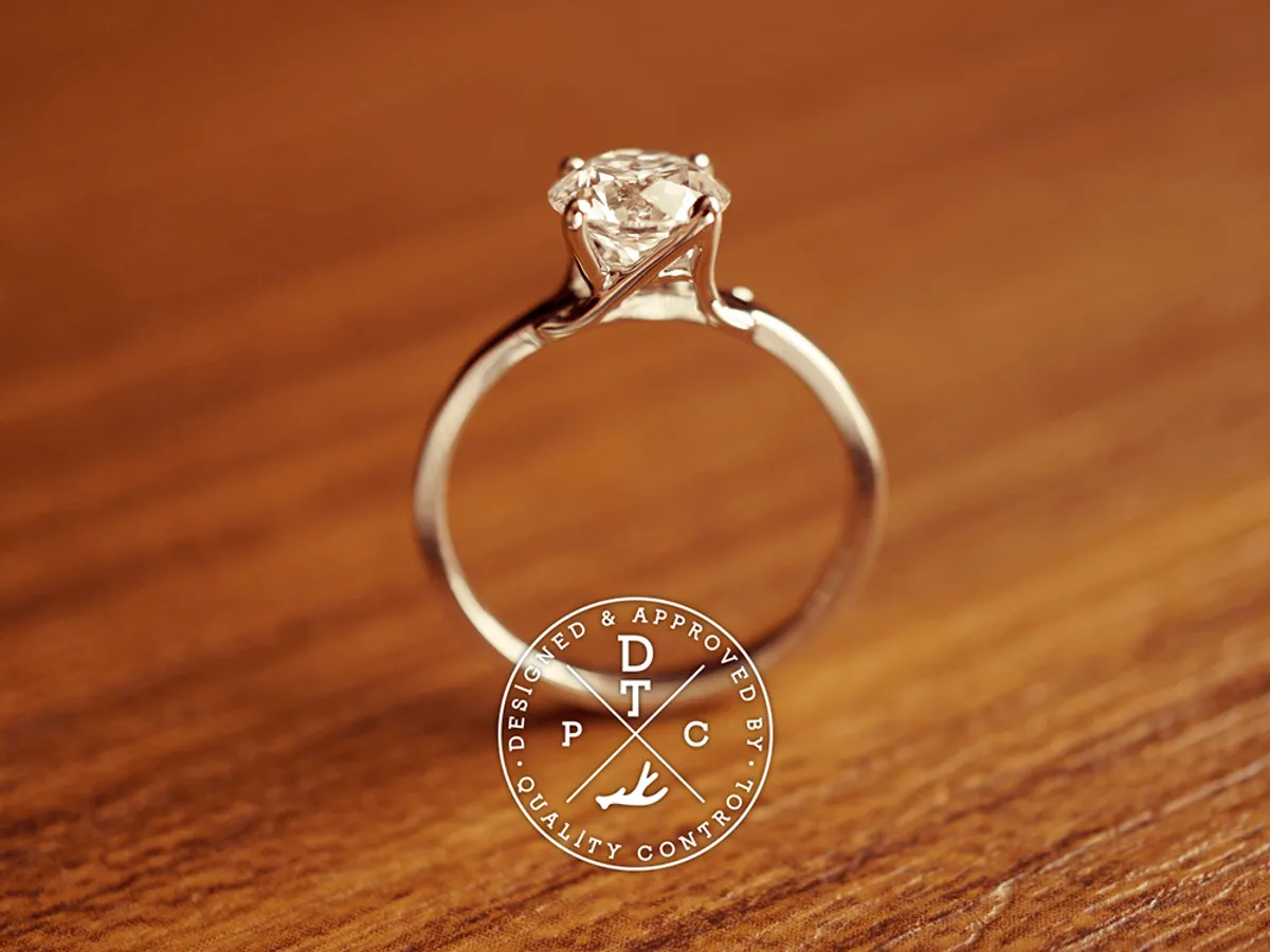 18k White Gold Diamond Ring (A) — 3