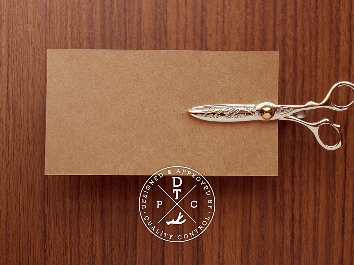 925 Silver Tie Clip (Scissors) — 3
