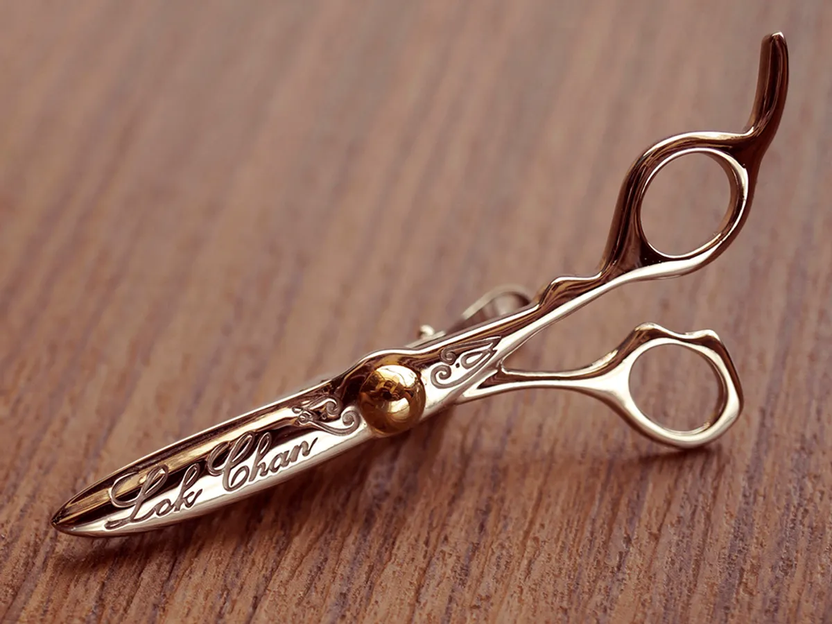 925 Silver Tie Clip (Scissors) — 2