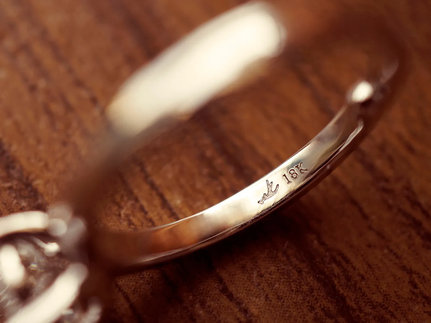 18k White Gold Diamond Ring (DD) — view 3