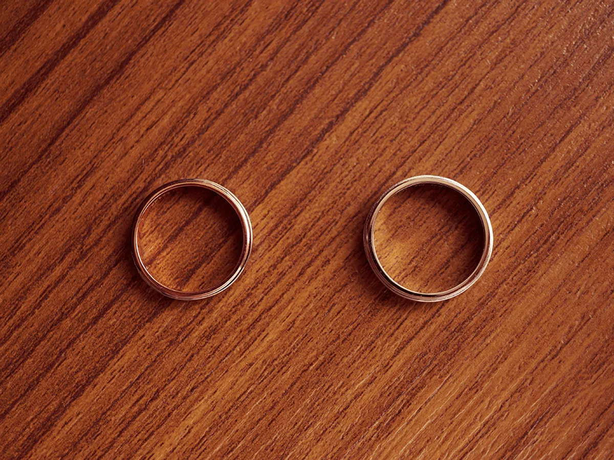 925 Silver Wedding Band — 2
