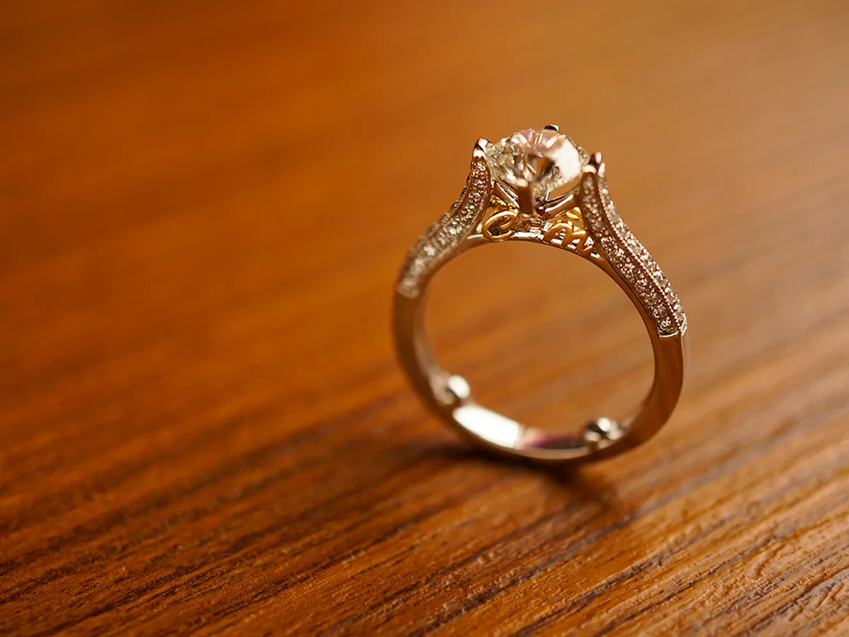 PT Diamond Ring with GIA (C&M) — 4