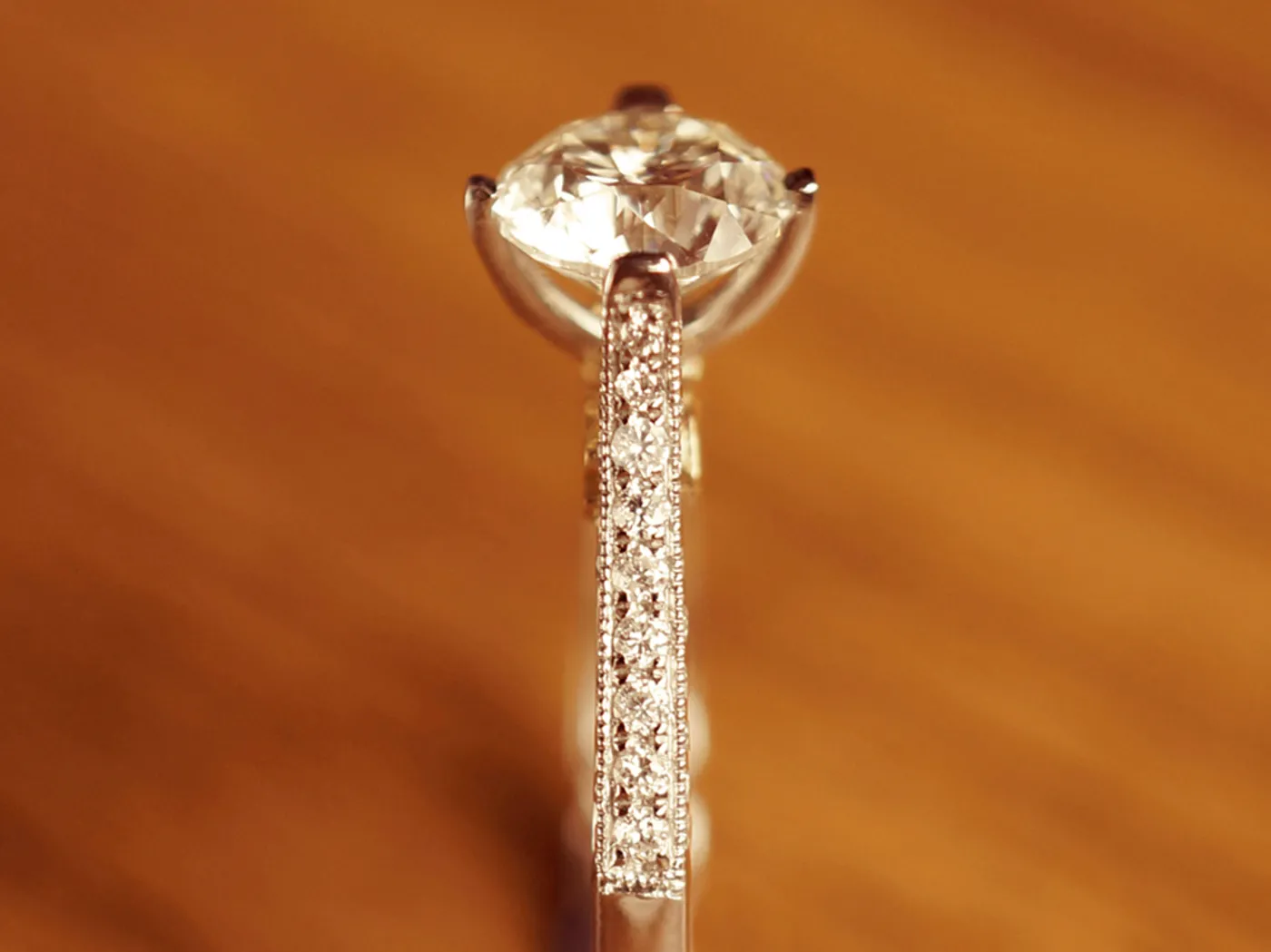 PT Diamond Ring with GIA (C&M) — view 1
