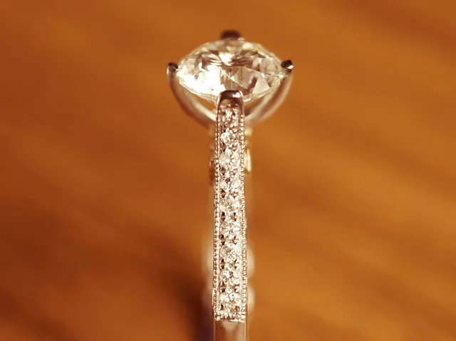 PT Diamond Ring with GIA (C&M)