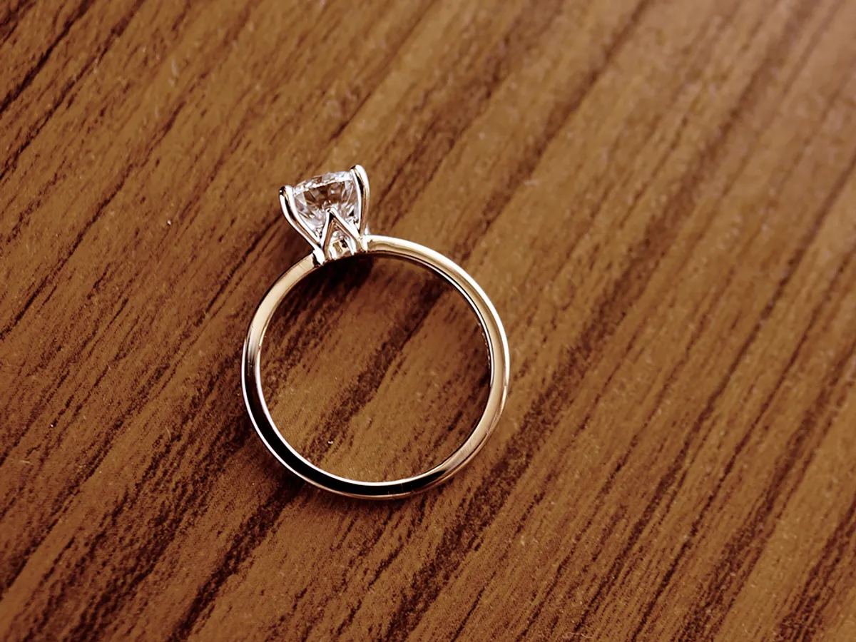 PT Diamond Ring with GIA — 2