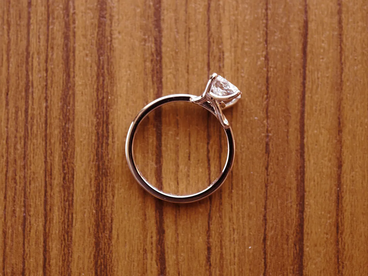 PT Diamond Ring with GIA — 1