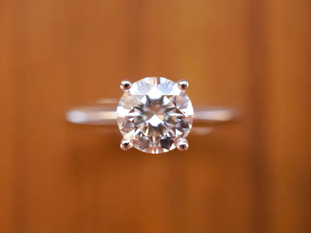 PT Diamond Ring with GIA