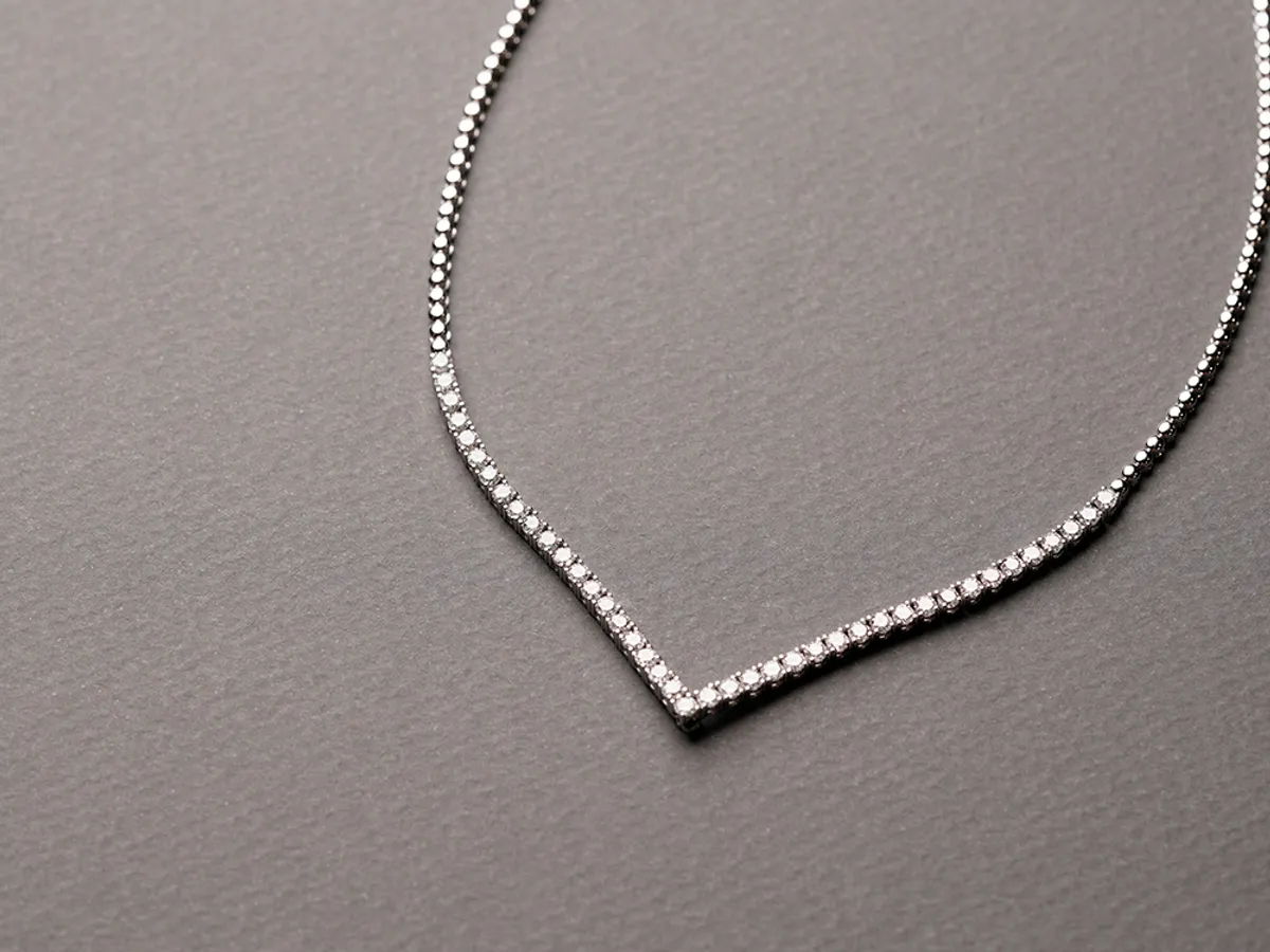 18k Three Way Diamond Necklace — 5