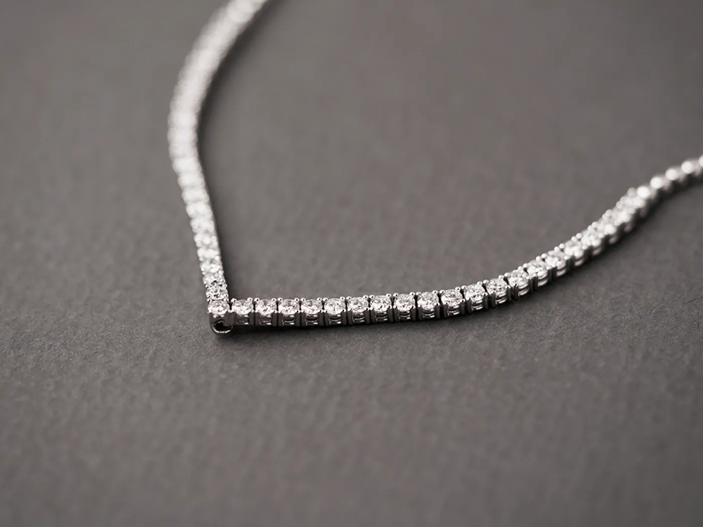 18k Three Way Diamond Necklace — view 4