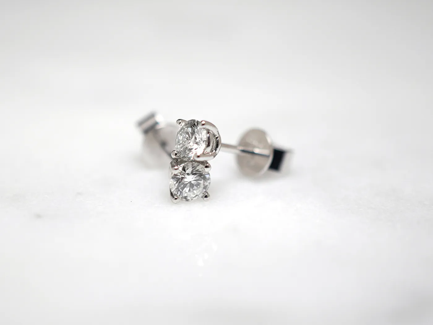 PT Earrings with GIA — view 1