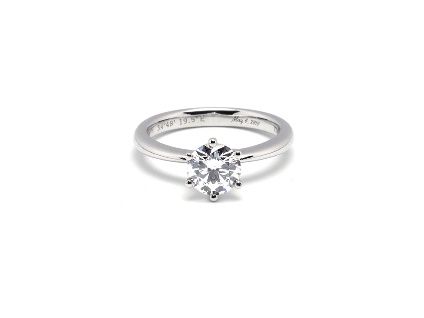 PT Diamond Ring with GIA — view 3