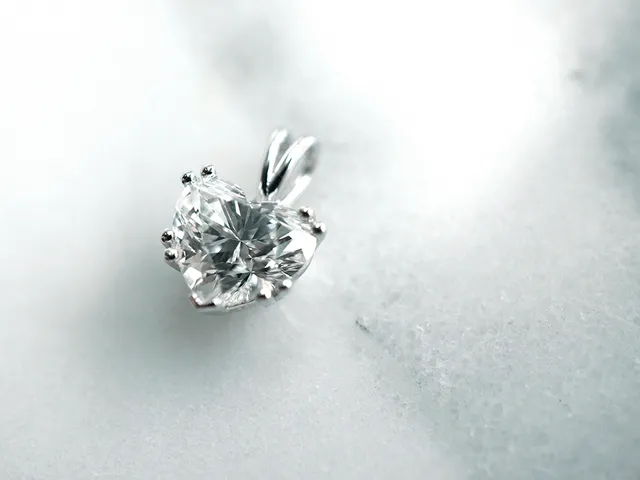 PT Diamond Pendant with GIA (heart shape)