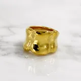 骨 戒指 · 食指 · 黃金 2