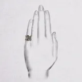骨 戒指 · 尾指 · 純銀 3