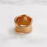 骨 戒指 · 尾指 · 玫瑰金 3
