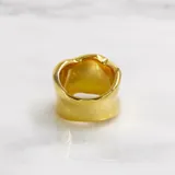 骨 戒指 · 尾指 · 黃金 3