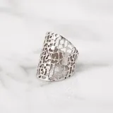 微風 戒指 · 磨砂 · 純銀 1