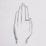 雕花 戒指 · 白金 3