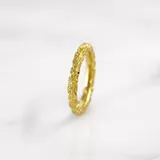 雕花 戒指 · 黃金 1